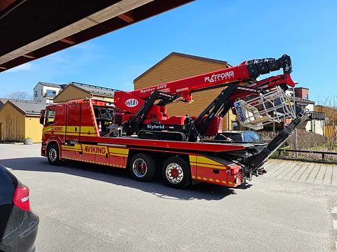 Bärgning av skylift